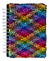 Office Depot® Brand Reversible Sequins Notebook, 6 1/2" x 8", College Ruled, 180 Pages (90 Sheets), Rainbow