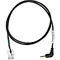 Sennheiser RJ45-2.5mm-Audio Cable - 2.62 ft RJ-45/Sub-mini phone Audio Cable for Headset - First End: 1 x RJ-45 Male Network - Second End: 1 x Sub-mini phone Male Stereo Audio - Black 1 thumbnail image