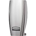 Rubbermaid Commercial TCell Air Freshening Dispenser - 90 Day Refill Life - 6000 ft³ Coverage - 12 / Carton - Chrome
