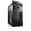 Lenovo ThinkCentre M70e 0806C1U Desktop Computer - Intel Pentium E5500 2.80 GHz - 2 GB DDR3 SDRAM - 320 GB HDD - Windows 7 Professional - Tower - Business Black 1 thumbnail image
