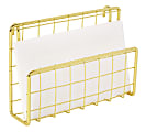 Realspace® Gold Wire Hanging Organizer System, Letter Sorter Attachment 1 thumbnail image