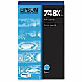Epson DURABrite Pro 748 Original High Yield Inkjet Ink Cartridge - Cyan - 1 Pack - 4000 Pages 1 thumbnail image
