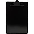 Saunders Black Clip Aluminum Clipboard - 8 1/2" x 14" - Aluminum - Black - 1 Each 1 thumbnail image