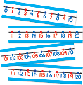 Carson-Dellosa Classroom Number Line, -20 to 120, 14 Pieces