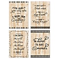 Creative Teaching Press Core Décor Black, White And Wood Inspire U Posters, 13-3/8" x 19", Multicolor, Pack Of 4 Posters 1 thumbnail image