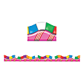 Eureka Wide Die-Cut Deco Trim® Borders, Dimensional Look, 3 1/4" x 37" Strips, Candy Land™, Pack Of 12 1 thumbnail image