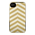 Incase Snap Case For iPhone® 4/4S, Gold/Cream Stripes