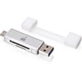 IOGEAR USB-C Duo Mobile Device Card Reader/Writer - 2-in-1 - SD 1 thumbnail image