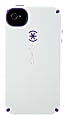 Speck® CandyShell™ Case For Apple® iPhone® 4/4S, White/Aubergine Purple 1 thumbnail image