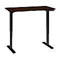 Bush Business Furniture Move 80 Series Electric 48"W x 24"D Height Adjustable Standing Desk, Mocha Cherry/Black Base, Standard Delivery 1 thumbnail image