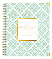 Day Designer Academic Weekly/Monthly Planner, 8" x 10", Lovely Morning, July 2019 - June 2020