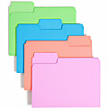 Smead SuperTab 1/3 Tab Cut Letter Recycled Top Tab File Folder - 8 1/2"x11" - 3/4" Expansion - Top Tab Location - 11957 1 thumbnail image