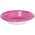 Amscan Paper Bowls, 20 Oz, Bright Pink, 20 Bowls Per Box, Case Of 5 Boxes 1 thumbnail image