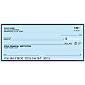 Custom Personal Single Checks, Blue Safety, Box Of 60 Checks 1 thumbnail image