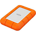 LaCie Rugged Mini  4TB Portable External Hard Drive, LAC9000633, Orange