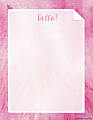 Barker Creek Designer Computer Paper, 8-1/2” x 11”, Pink Tie-Dye, Pack Of 50 Sheets 1 thumbnail image