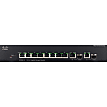 Cisco SG300-10 Layer 3 Switch - 10 Ports - Manageable - 3 Layer Supported - Rack-mountable - Lifetime Limited Warranty