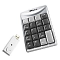 Targus® AKP01US Wireless Stow-N-Go Keypad, Silver 1 thumbnail image
