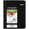 AT-A-GLANCE Executive® 2027 Monthly Padfolio, Black, Large, 9" x 11" 1 thumbnail image