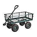 Sandusky® Lee Heavy-Duty Steel Wagon, 21 3/4"H x 18"W x 34"D, Green 1 thumbnail image