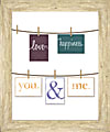PTM Images Photo Frame, You And Me, 23"H x 1 3/4"W x 27"D, White 1 thumbnail image