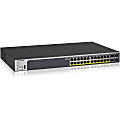 Netgear ProSafe GS728TPP Ethernet Switch - 24 Ports - Manageable - 2 Layer Supported - Modular - 4 SFP Slots - GS728TPP200NAS 1 thumbnail image
