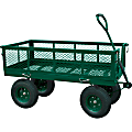 Sandusky® Lee Heavy-Duty Steel Wagon, 27 3/4"H x 24"W x 48"D, Green