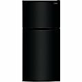 Frigidaire 20.0 Cu. Ft. Top Freezer Refrigerator - 20 ft³ - No-frost - Top Mount - Reversible - 14.60 ft³ Net Refrigerator Capacity - 5.40 ft³ Net Freezer Capacity - 120 V AC - Black - Freestanding - LED Light