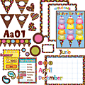 Creative Teaching Press Dots on Chocolate Designer Collection, Assorted Colors