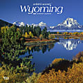 2024 Brown Trout Monthly Square Wall Calendar, 12" x 12", Wyoming Wild & Scenic, January To December