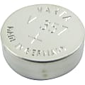 Lenmar WC357 SR44W Silver Oxide Coin Cell Watch Battery - Silver Oxide - 180mAh - 1.55V DC