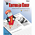 The Critical Thinking Co. Editor In Chief Level 1 Workbook, Grades 4-5