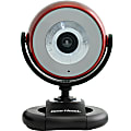 Gear Head Quick WCF2750HDRED-CP10 Webcam - Red - USB - 5 Megapixel Interpolated - Widescreen - Microphone
