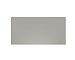 Ghent PremaTak Wrapped-Edge Vinyl Bulletin Board, 48-5/8" x 96-5/8", Silver 1 thumbnail image