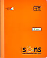 SONS System First Notebooks, 9-3/4" x 7-1/2", 1 Subject, Primary Rule, 200 Sheets, Orange, 1 thumbnail image