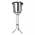 American Metalcraft Stainless Steel Champagne Bucket With Stand, 8-Quart, Silver