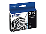Epson® 212 Claria® Black Ink Cartridges, Pack Of 2, T212120-S