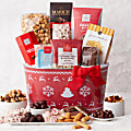 Givens Festive Flavors Holiday Gift Basket, Set Of 9 Gifts
