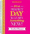Scholastic Teacher Inspiration Weekly/Monthly Planner, 9" x 11", Pink, July to June 1 thumbnail image