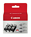 Canon® PGI-220 Black Ink Cartridges, Pack Of 3, 2945B004