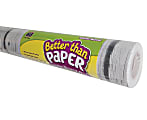 Teacher Created Resources Better Than Paper Bulletin Board Roll, 48" x 12', White Wood 1 thumbnail image