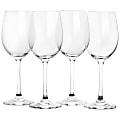 Martha Stewart 4-Piece Wine Glass Set, 14 Oz, Clear 1 thumbnail image