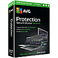 AVG Protection, 2-Year Subscription, For PC, Apple® Mac® And Android, Traditional Disc