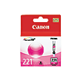 Canon® CLI-221M ChromaLife 100+ Magenta Ink Tank, 2948B001