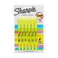 Sharpie® Pocket Style Highlighters, Chisel Tip, Yellow, 6 Count 1 thumbnail image