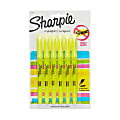 Sharpie® Accent® Pocket Highlighters, Yellow, Pack Of 6