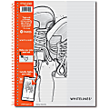 Roaring Spring Whitelines Premium Line Ruled Spiral Notebook, Digitally Download Your Notes, FREE App, 11" x 8.5" 70 Sheets 1 thumbnail image