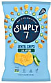 Simply 7 Vegetable Chips, Lentil Jalapeno, 4 Oz, Total Qty 1 1 thumbnail image