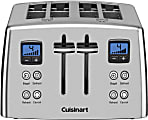 Cuisinart™ Compact 4-Slice Wide-Slot Toaster, Silver