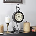 FirsTime Charmed Tabletop Clock, 12 1/4"H x 6 1/4"W x 5 1/2"D, Oil-Rubbed Bronze 1 thumbnail image